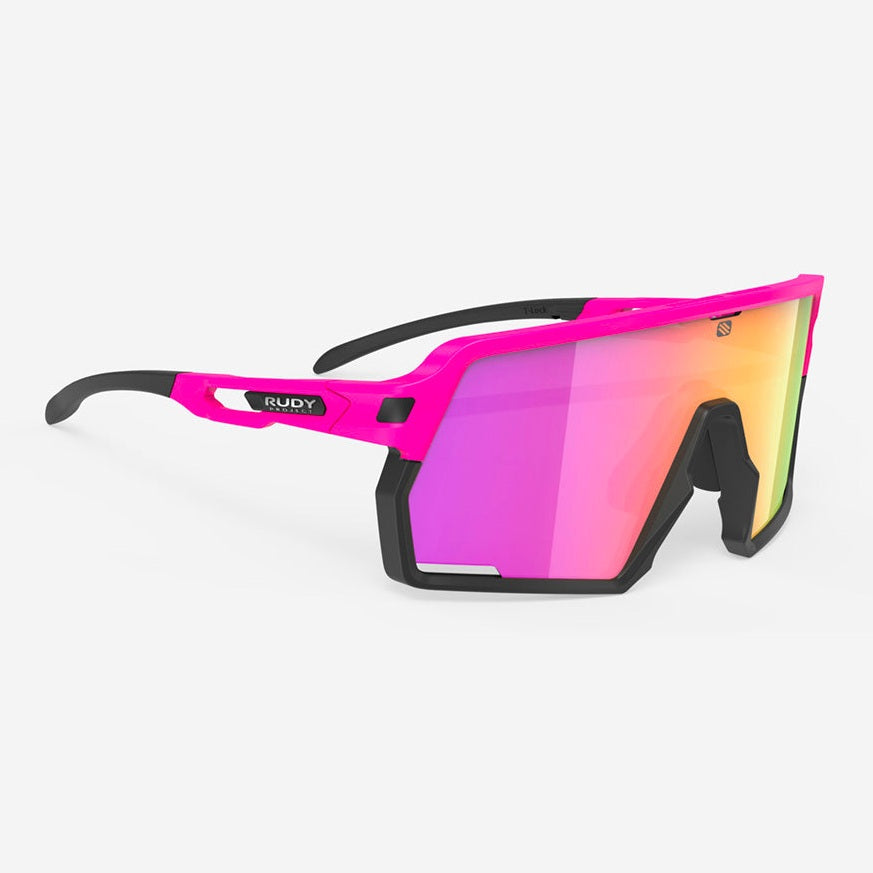 Occhiali Rudy Project Kelion - Pink Fluo Matte Multilaser Sunset - H