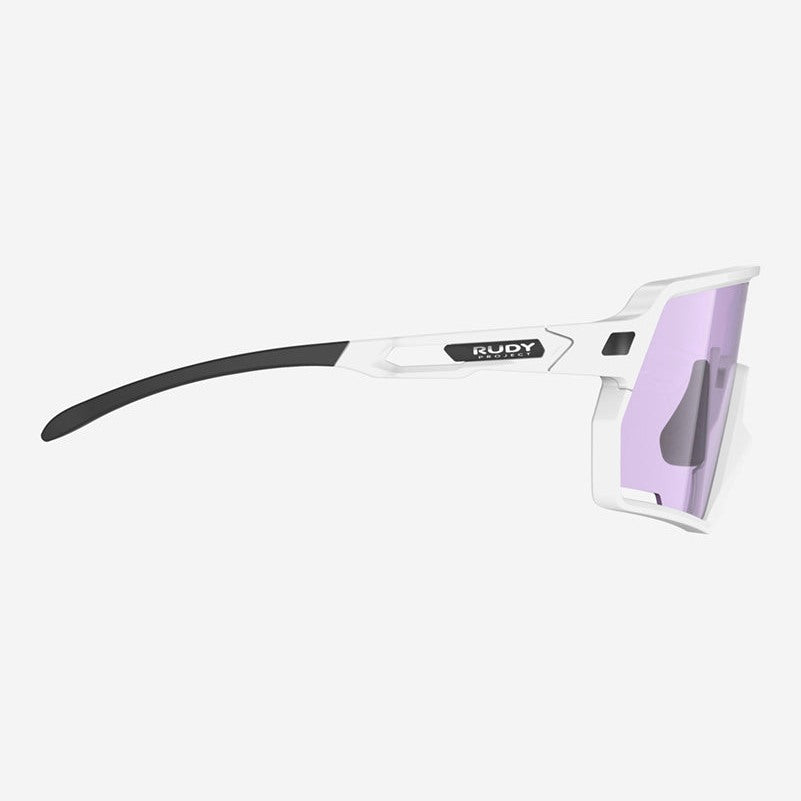 Occhiali Rudy Project Kelion - White Gloss ImpactX2 Laser Purple - D