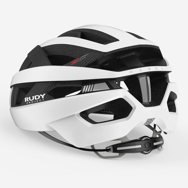 Casco Rudy Rebel - Bianco nero - C