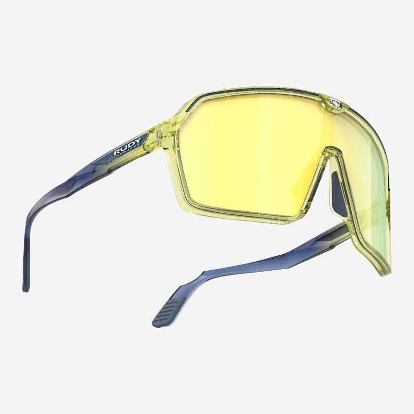 Occhiali Rudy Spinshield - Crystal Apple Fade Avio Multilaser Yellow - P
