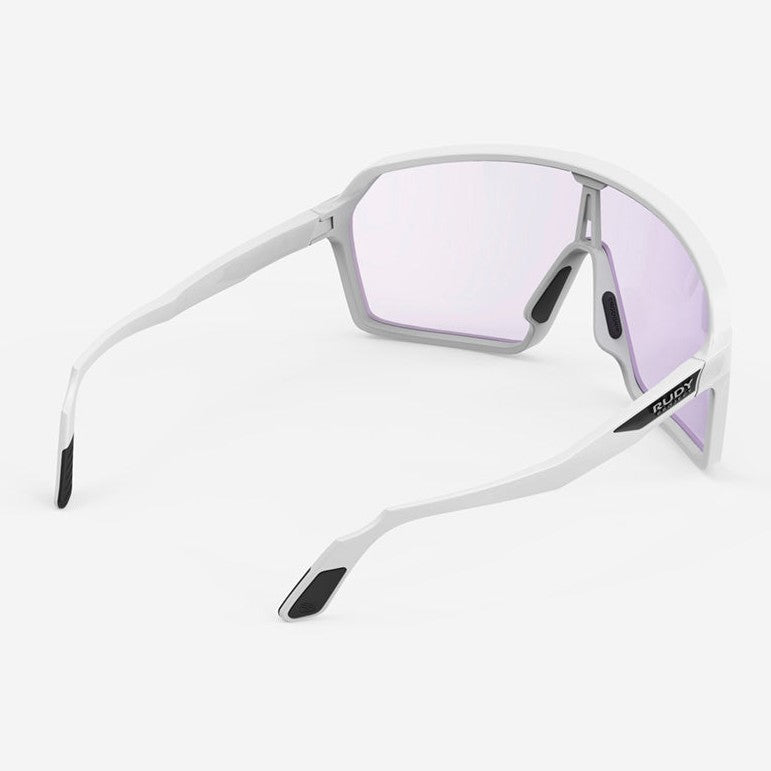 Occhiali Rudy Spinshield - White Matte ImpactX2 Laser Purple - Q