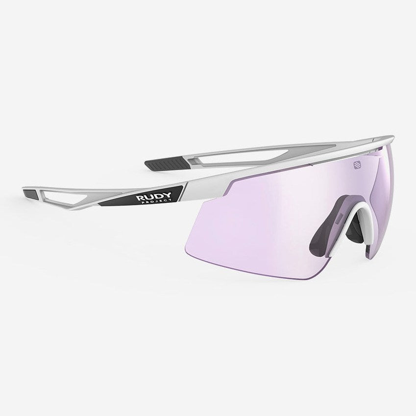 Occhiali Rudy Project Turbolence - White Matte Ash ImpactX2 Laser Purple - B