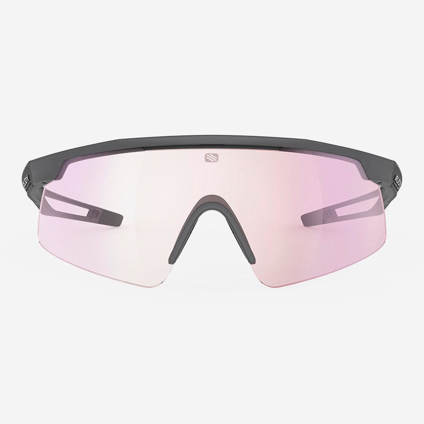 Occhiali Rudy Project Turbolence - Charcoal Matte ImpactX2 Laser Red - M