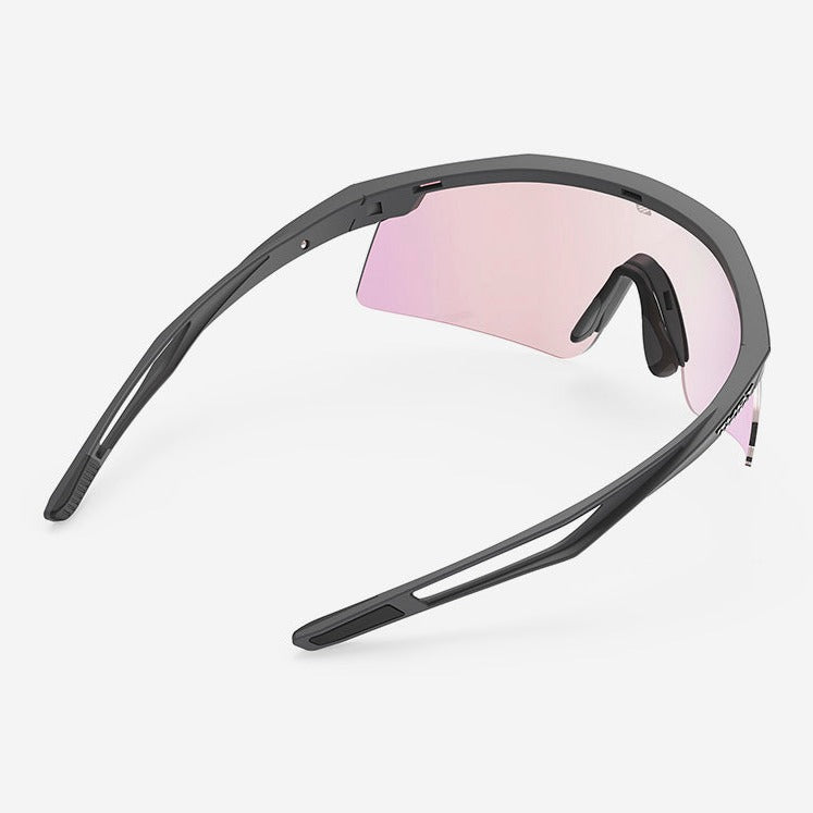 Occhiali Rudy Project Turbolence - Charcoal Matte ImpactX2 Laser Red - P