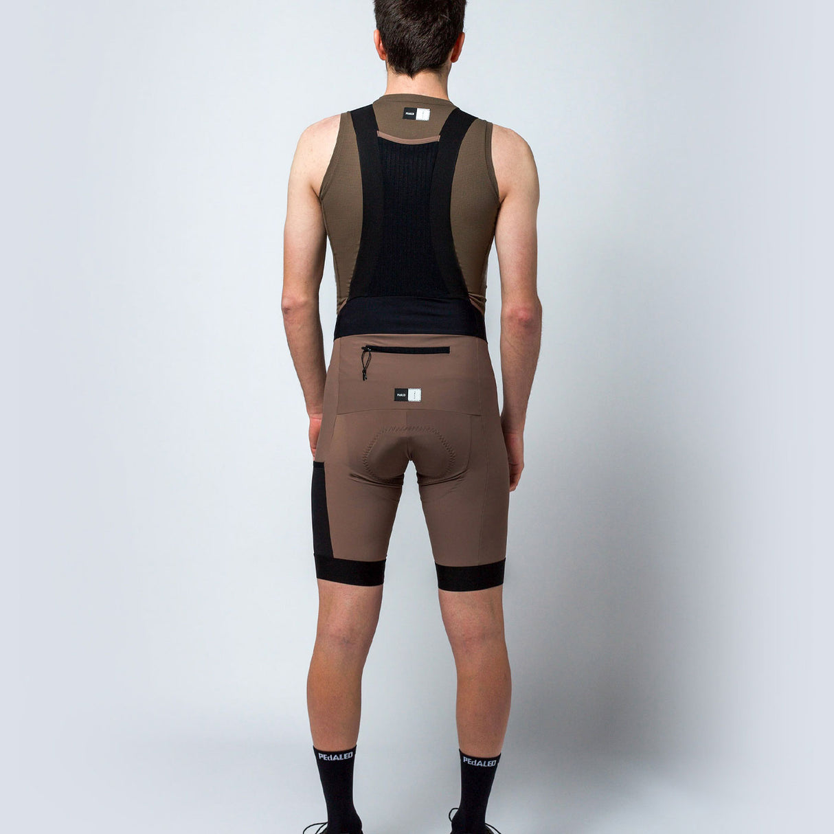 Salopette Pedaled Jary - Marrone - Q