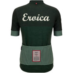 Eroica Luce wool jersey - Green
