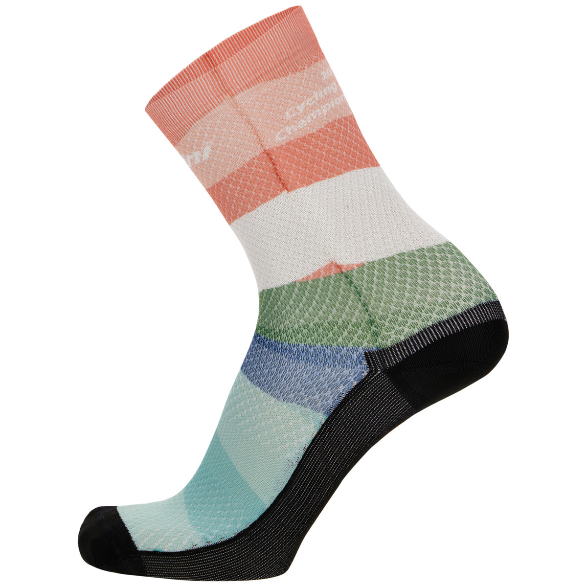 Santini 2023 UCI World Championship socken Cloudscape All4cycling