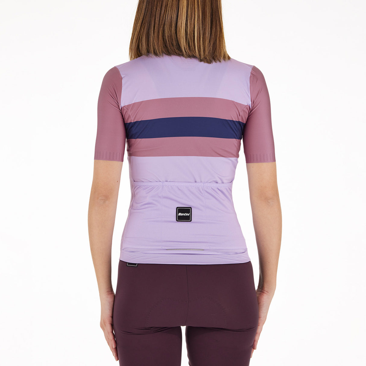 Maglia donna Santini Eco Sleek Bengal - Viola rosa - G