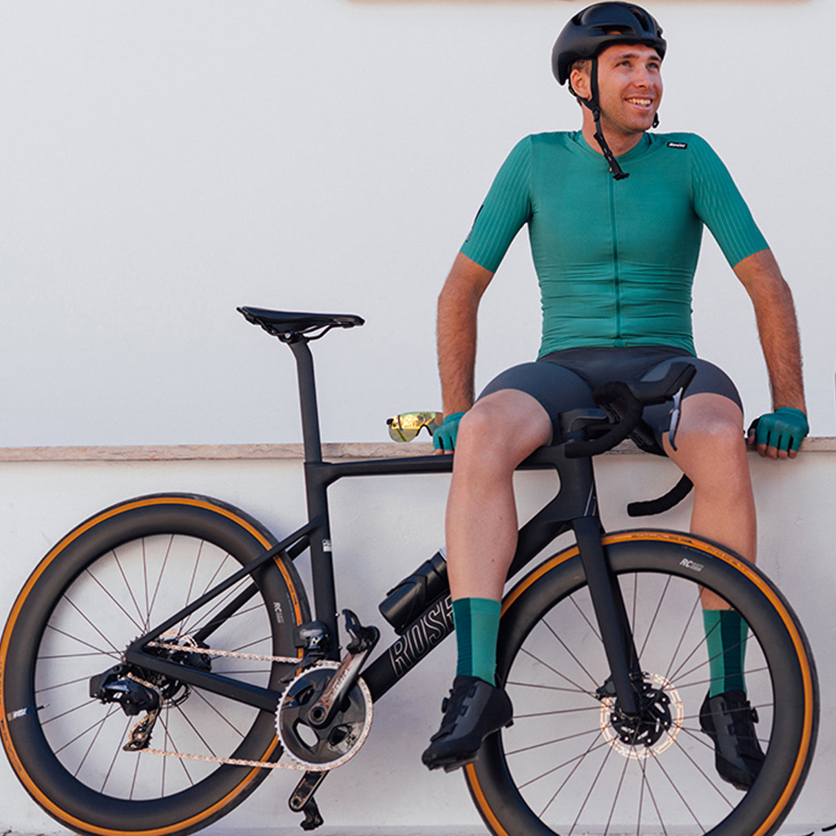 Maglia Santini Redux Speed - Verde - B