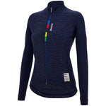 Santini UCI Official Pure women long sleeve jersey - Blue