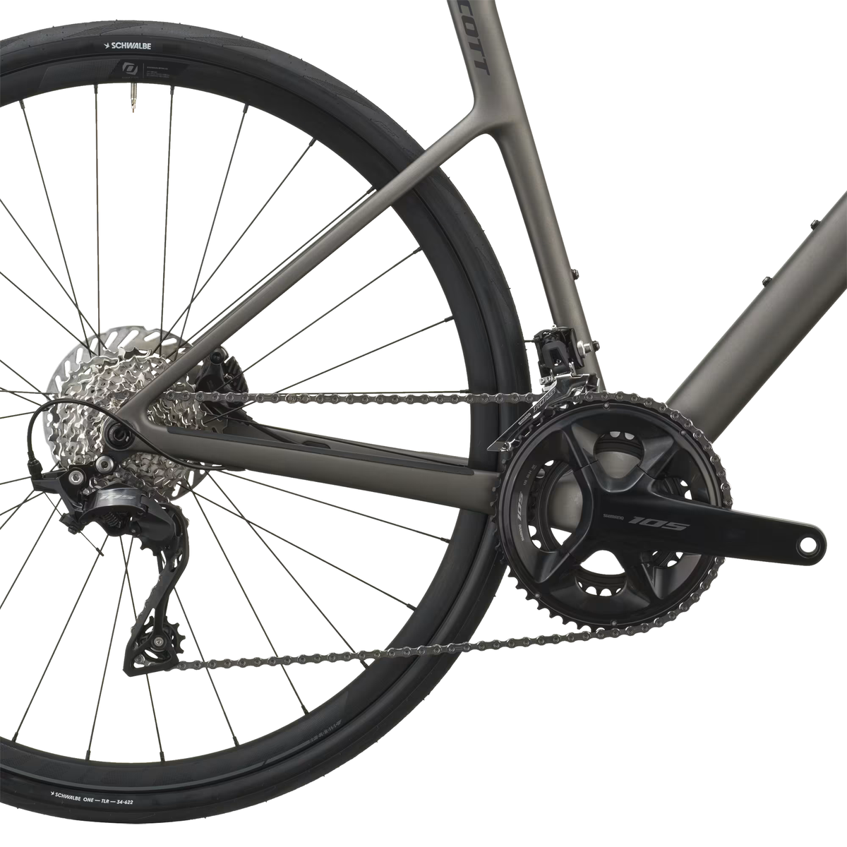 Scott Addict 50 - Grigio opaco