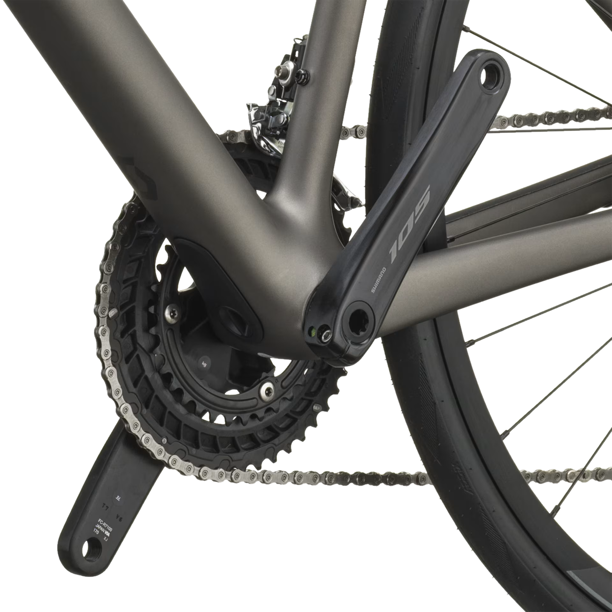 Scott Addict 50 - Grigio opaco