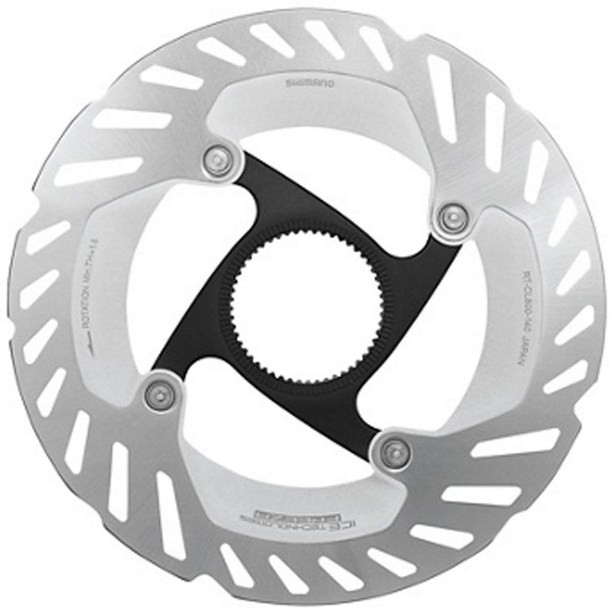 Disco De Freno Shimano Deore XT RT-EM810 Ice Tech Freeza De 203 Mm, Central, Para Disco De Freno Shimano Deore XT RT-EM810 Ice Tech Freeza De 203 Mm, Central, Para