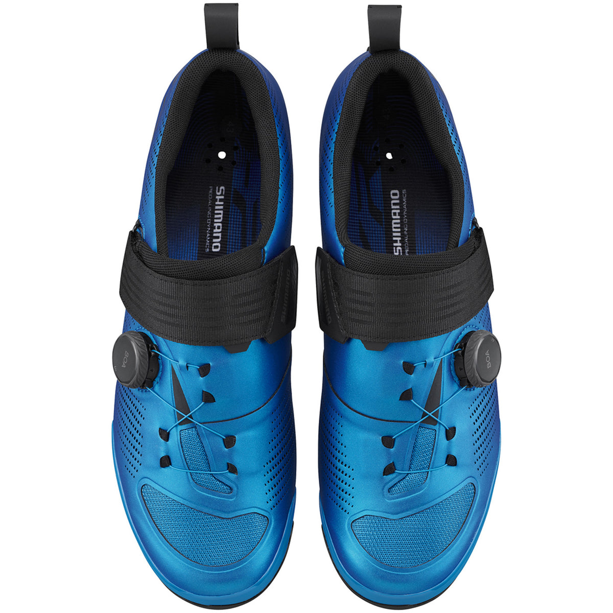 Shimano TR9 shoes - Light blue
