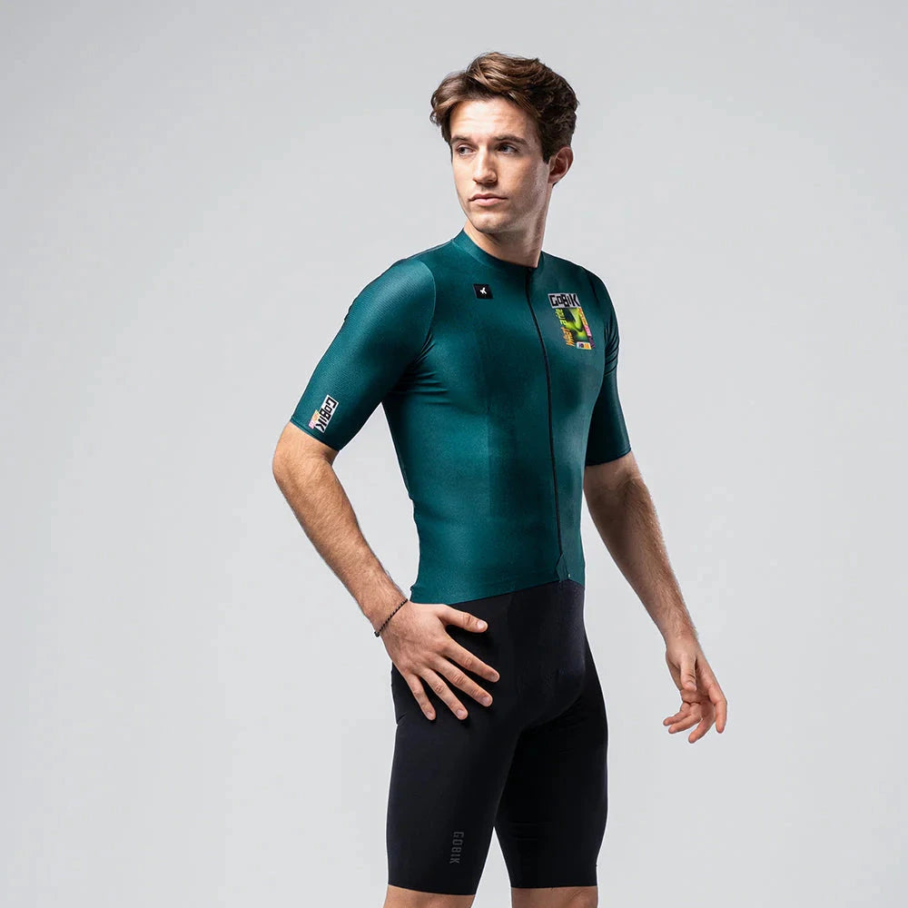 Maglia Gobik Attitude 2.0 Chasm - Verde - Q