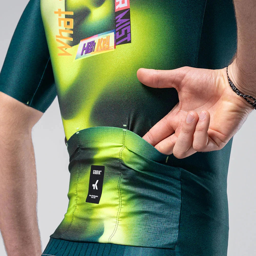 Maglia Gobik Attitude 2.0 Chasm - Verde - M