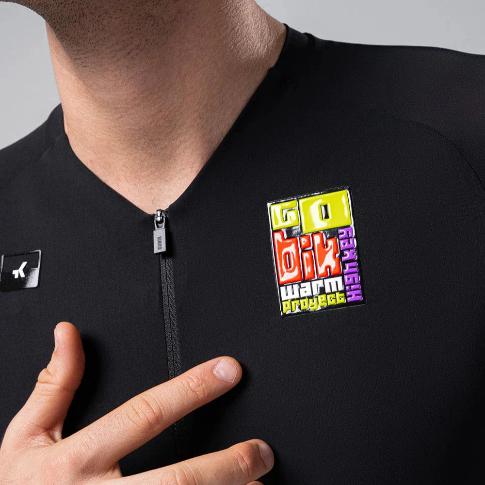 Maglia Gobik Cx Solid HK Black - Nero - C