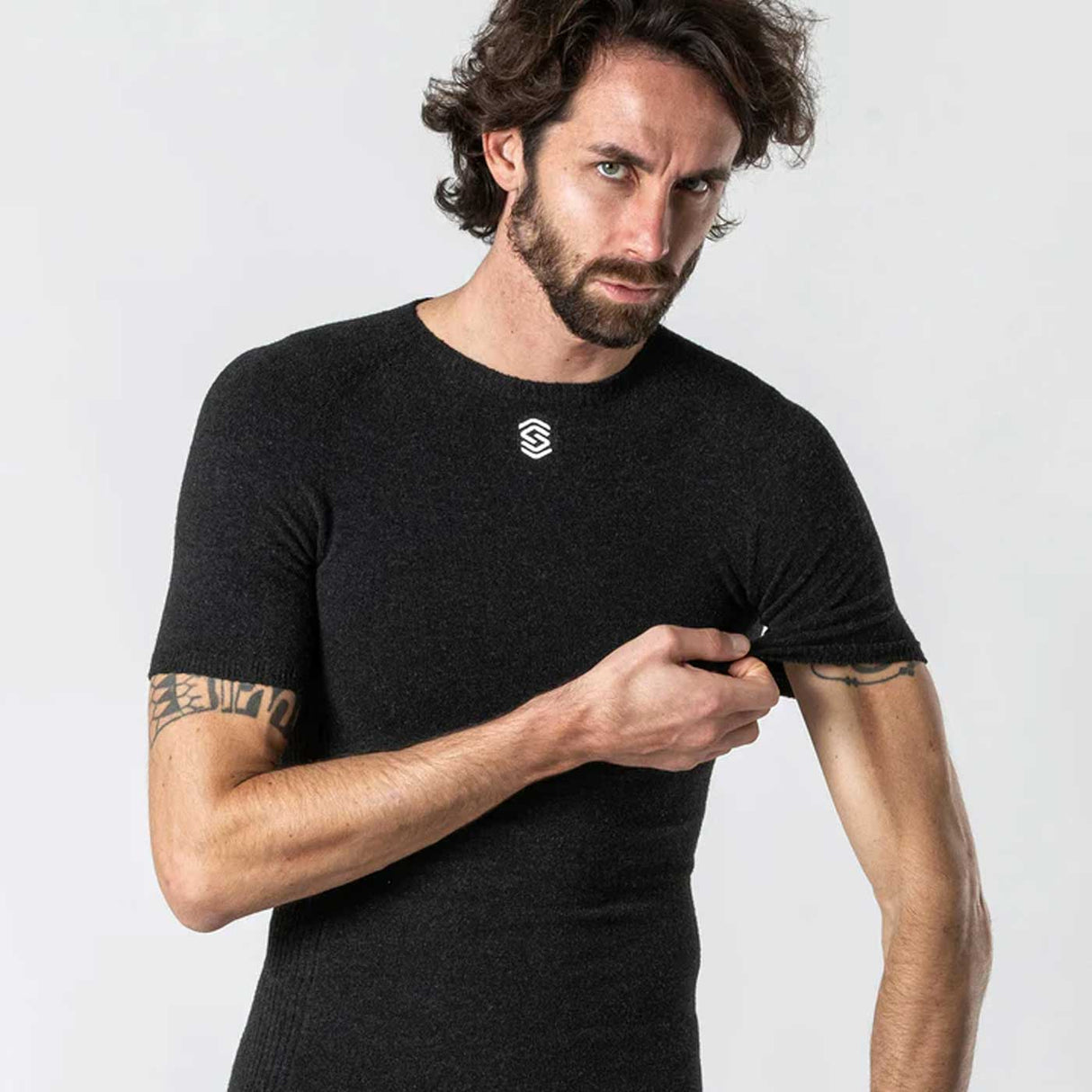Maglia intima Silverskin Stay Fresh Girocollo - Nero - F