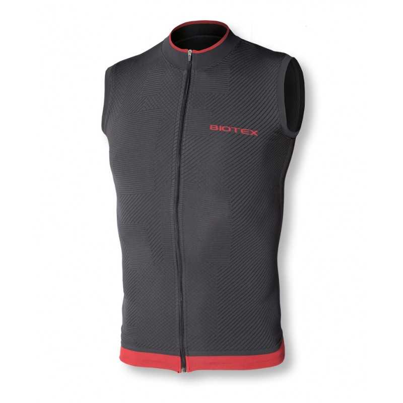Maglia senza maniche Biotex Soffio - Grigio rosso - N