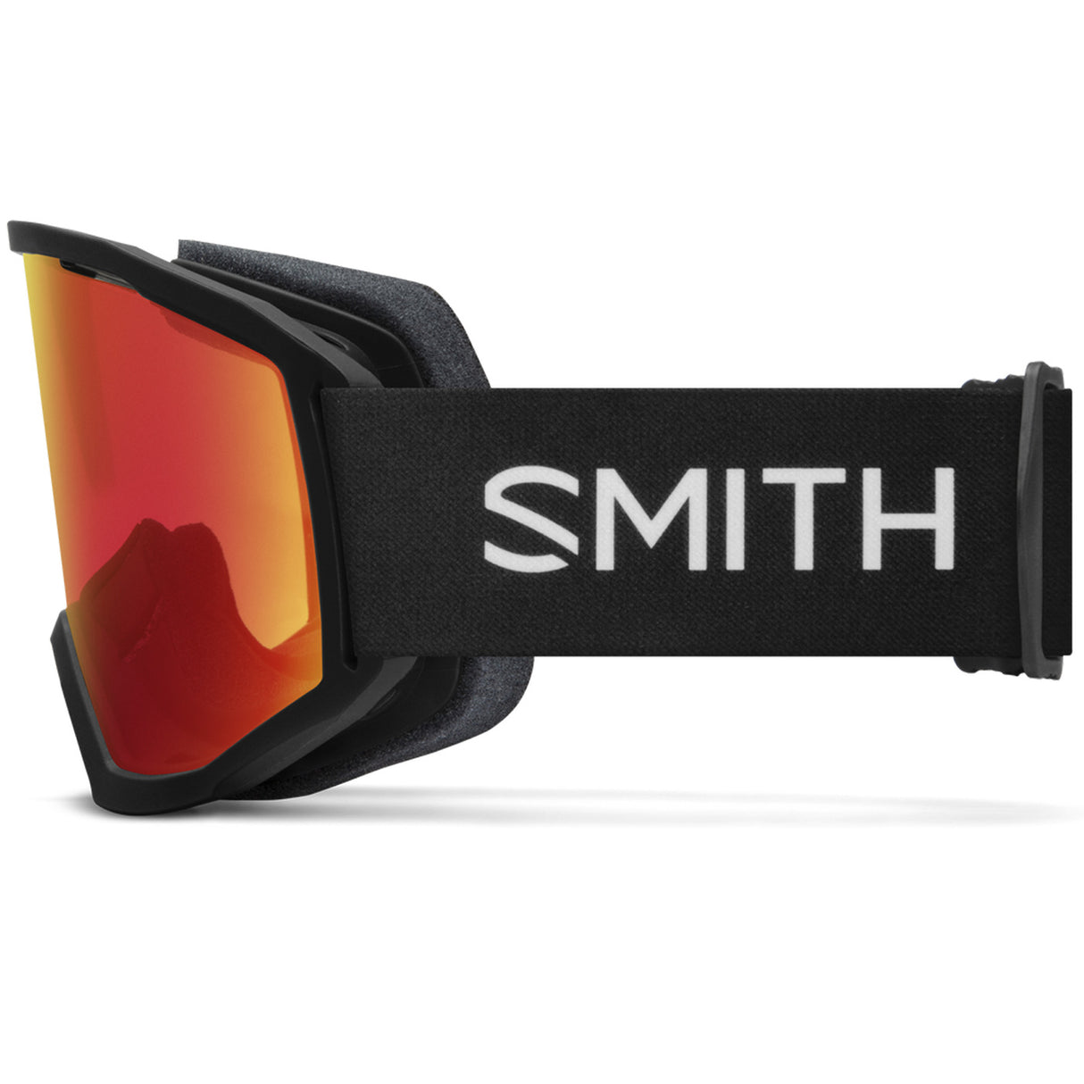 Maschera Smith Loam MTB - Black Red Mirror - D