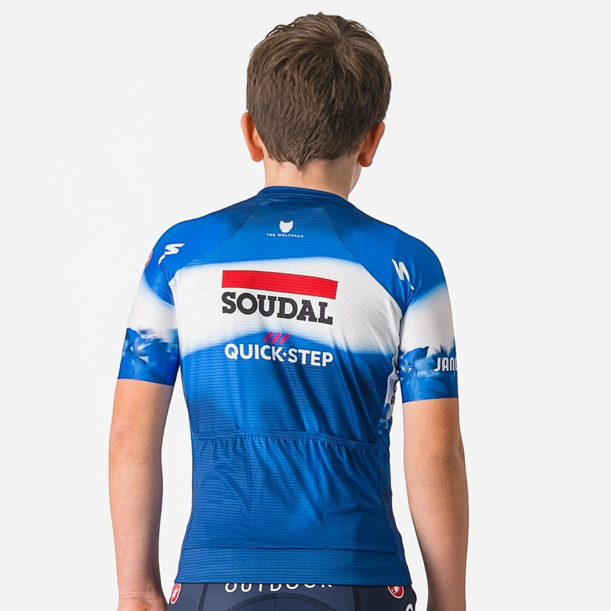 Maglia bambino Castelli Soudal Quick-Step 2024 Aero - F