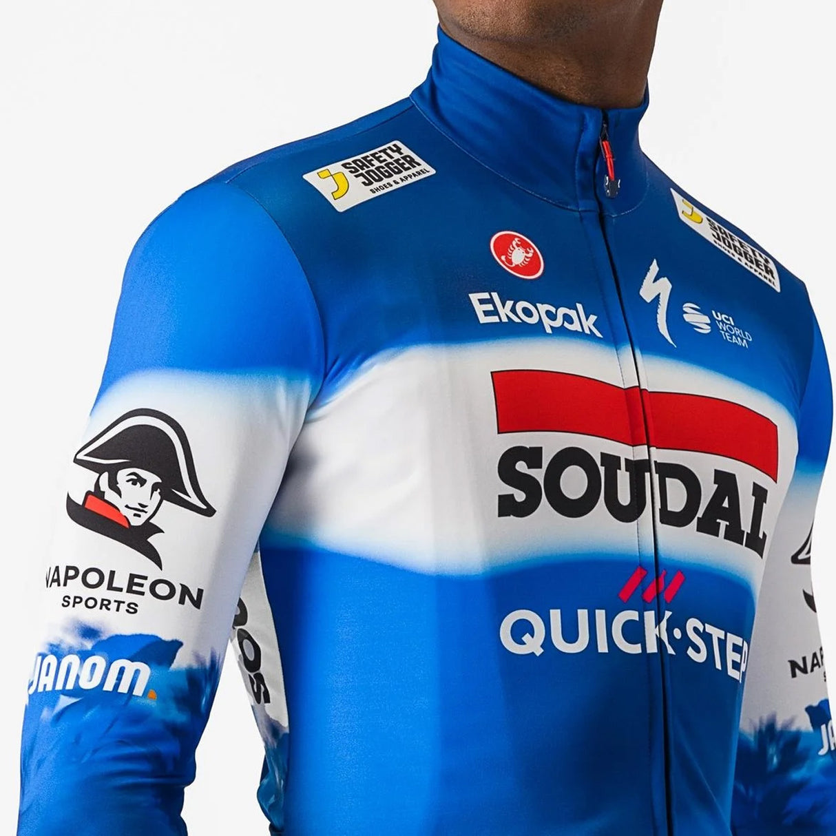 Maglia maniche lunghe Castelli Soudal Quick-Step 2024 Thermal - L