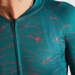 Maillot Specialized MC SL Air + Wisps - Verde