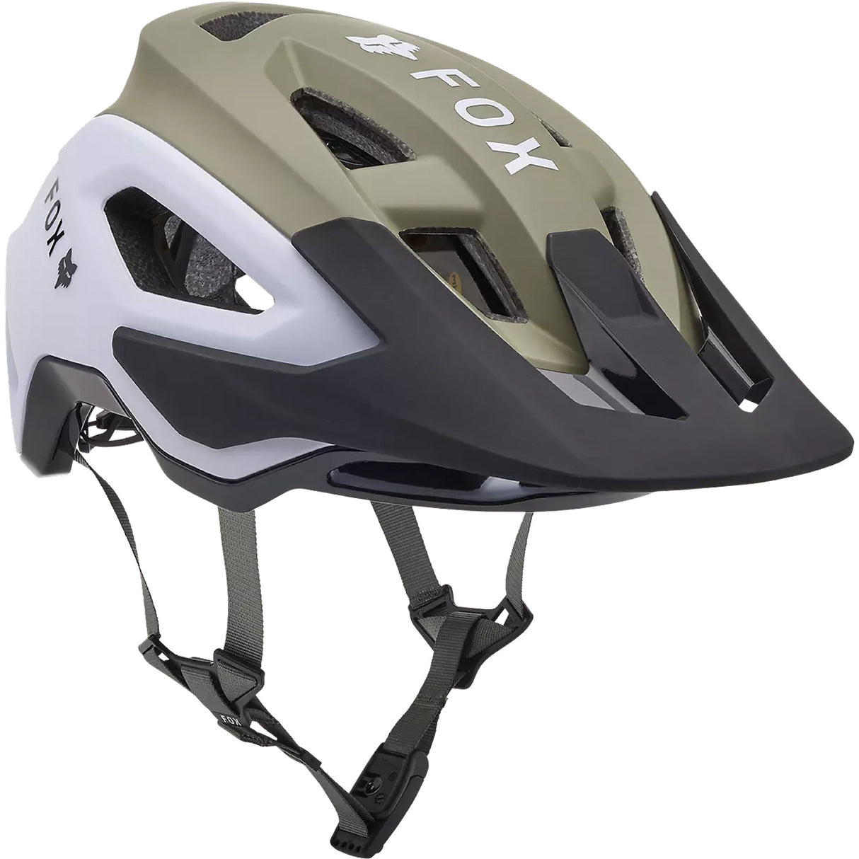 Casco Fox Speedframe Pro Greg Minnaar - Bianco verde - F