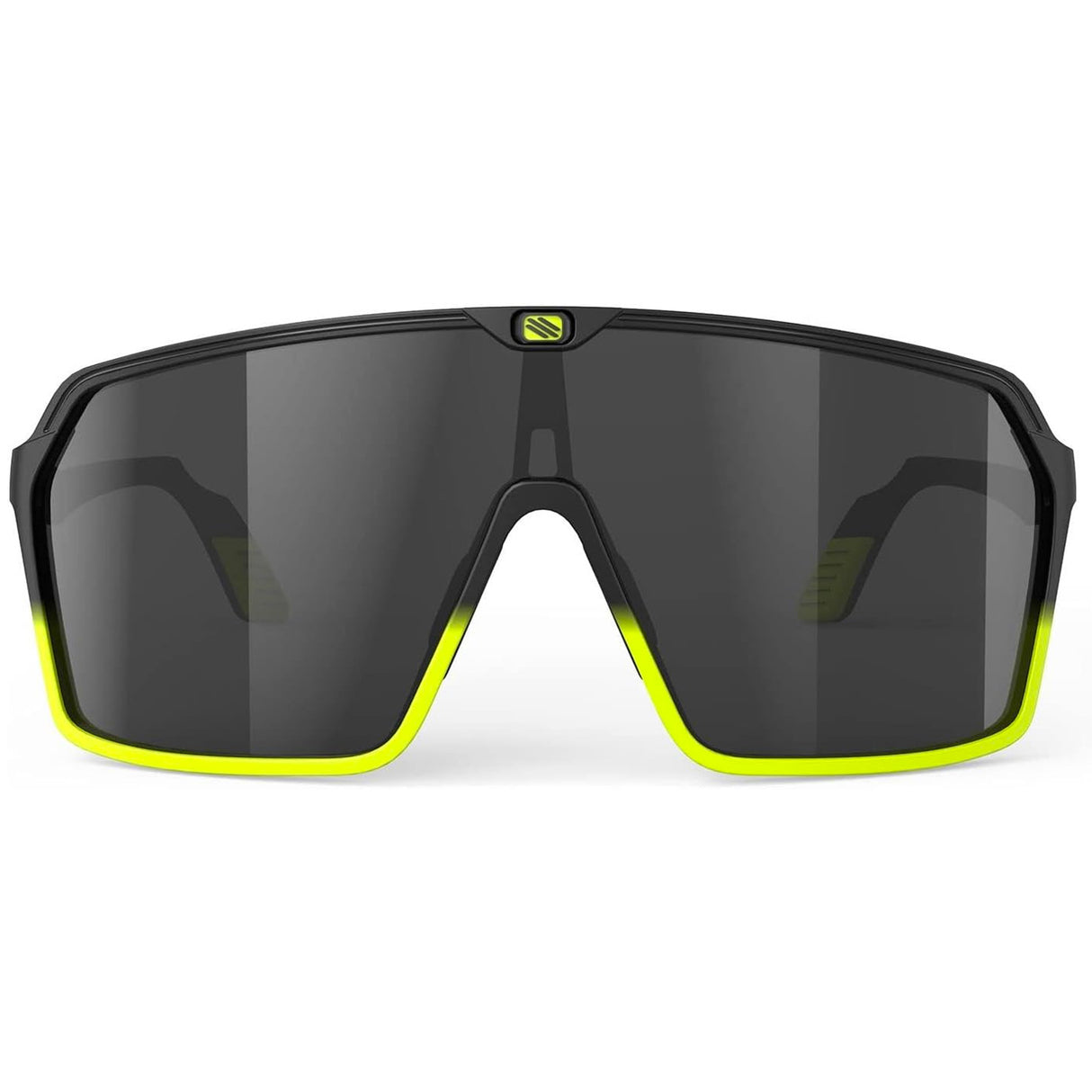 Occhiali Rudy Spinshield - Black fade yellow fluo smoke - I