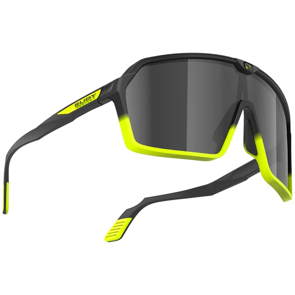 Occhiali Rudy Spinshield - Black fade yellow fluo smoke - F
