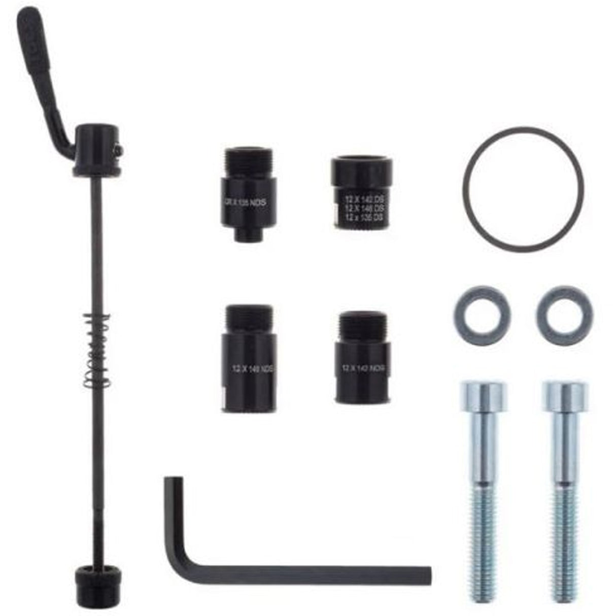 Kit adattatori Tacx Flux S/2 - Asse 12 mm - C