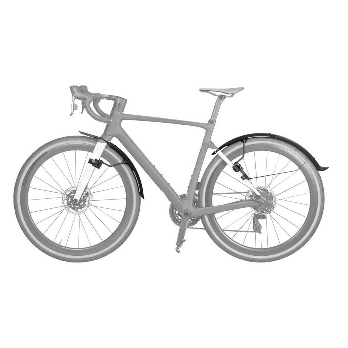 Set Parafanghi Topeak Tetrafender - Nero - G