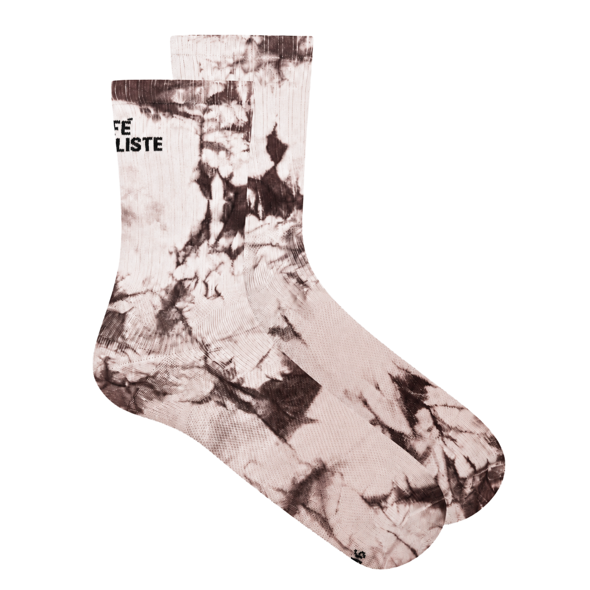 Calze Cafe du Cycliste Tie Dye - Marrone