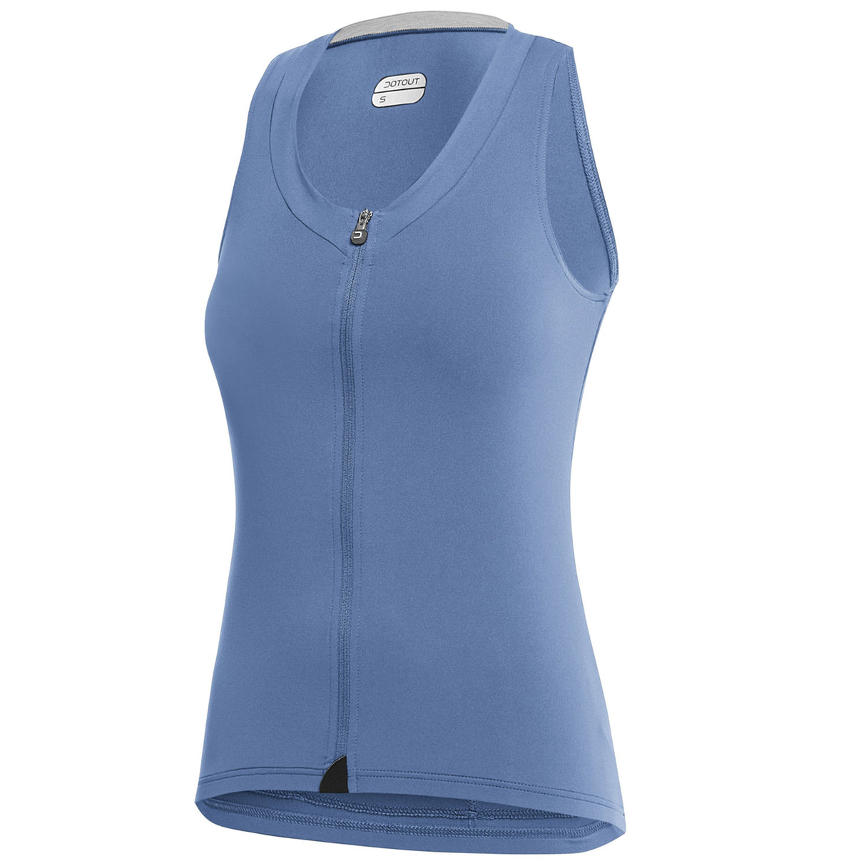 Maglia donna senza maniche Dotout Crew - Azzurro - Q
