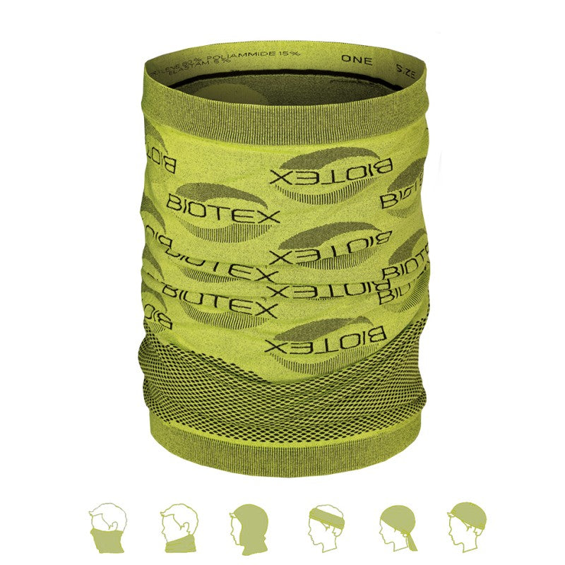 Scaldacollo Biotex Multifunzione 2.0 - Verde - Q