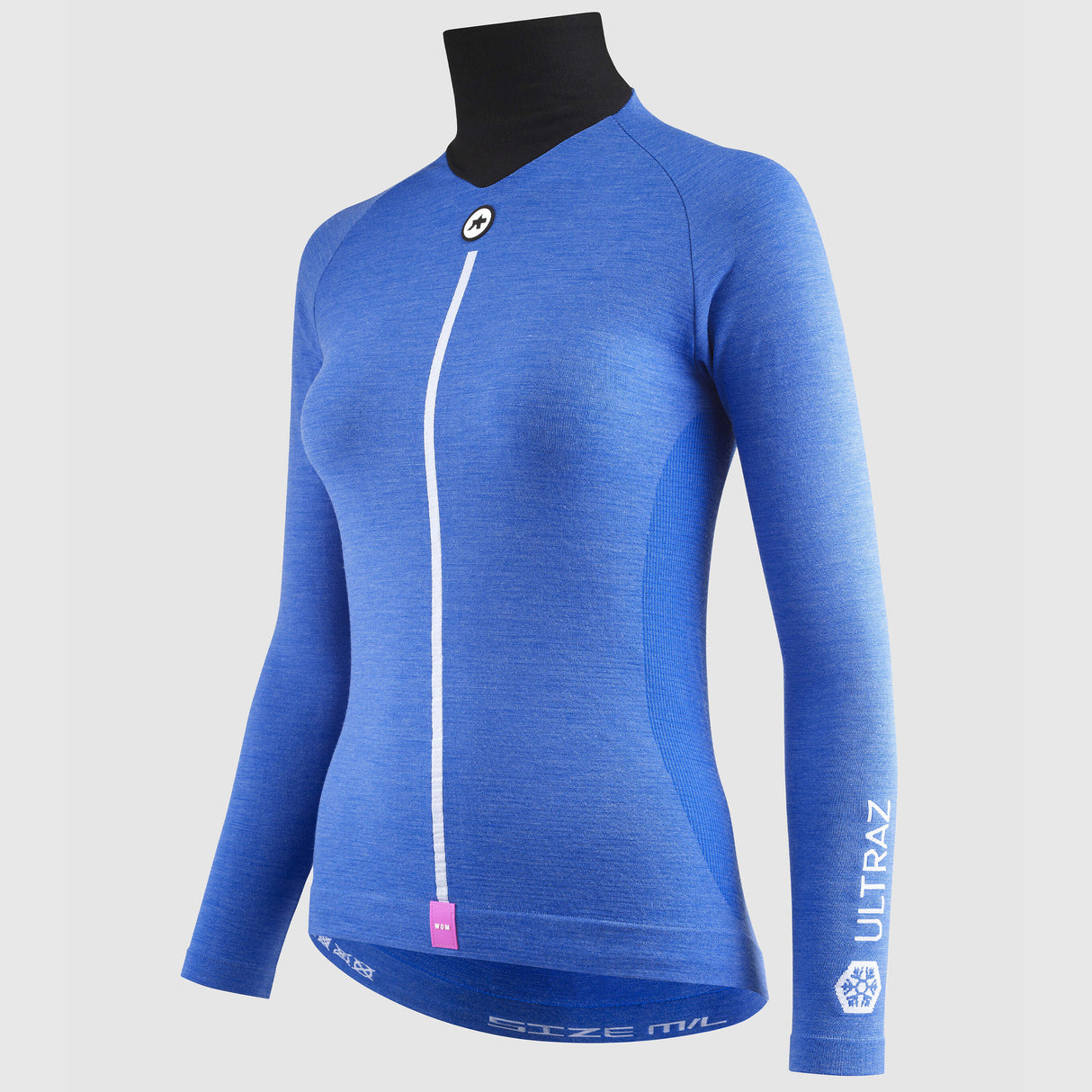 Maglia intima donna maniche lunghe Assos Ultraz Winter LS P1 - Blu - H