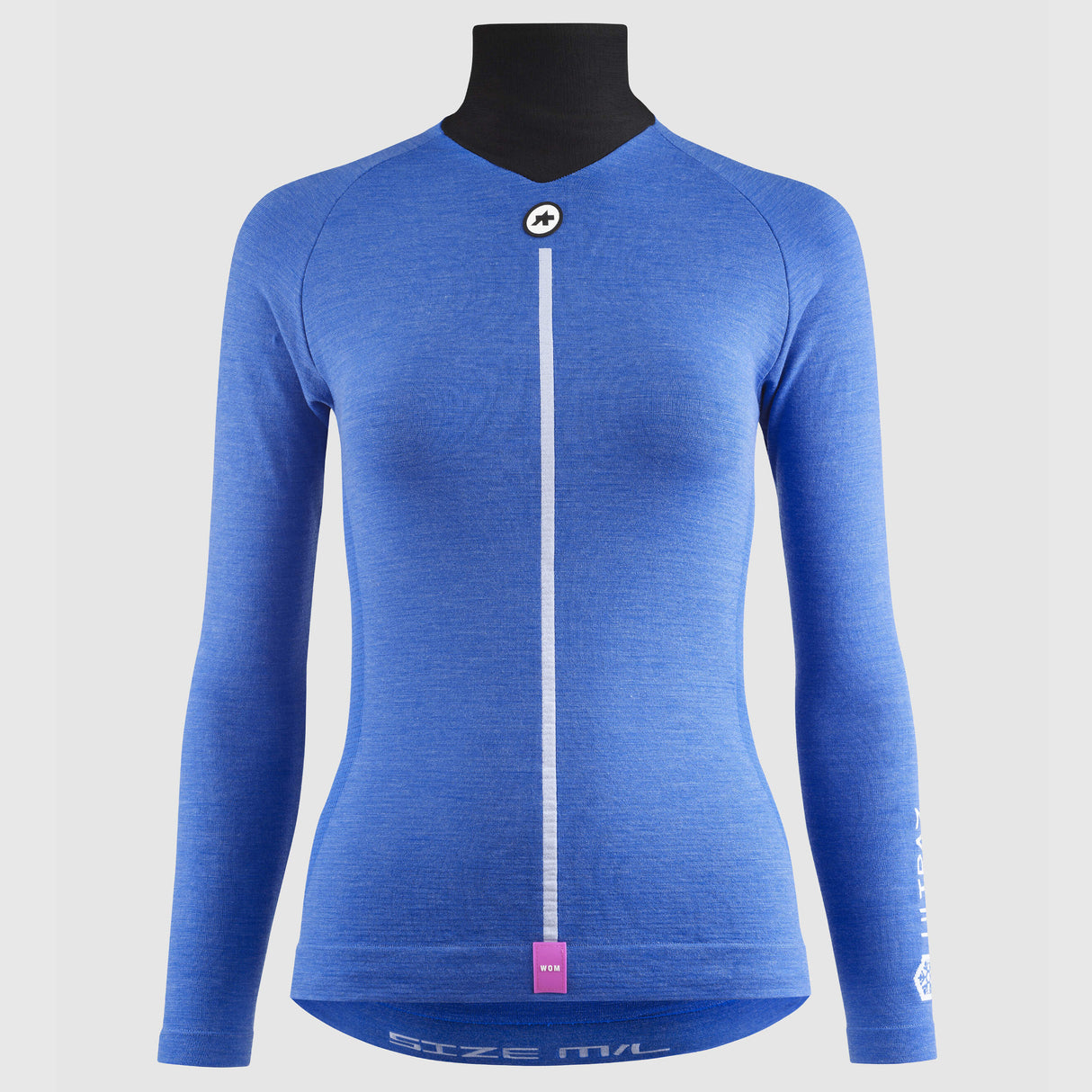 Maglia intima donna maniche lunghe Assos Ultraz Winter LS P1 - Blu - G