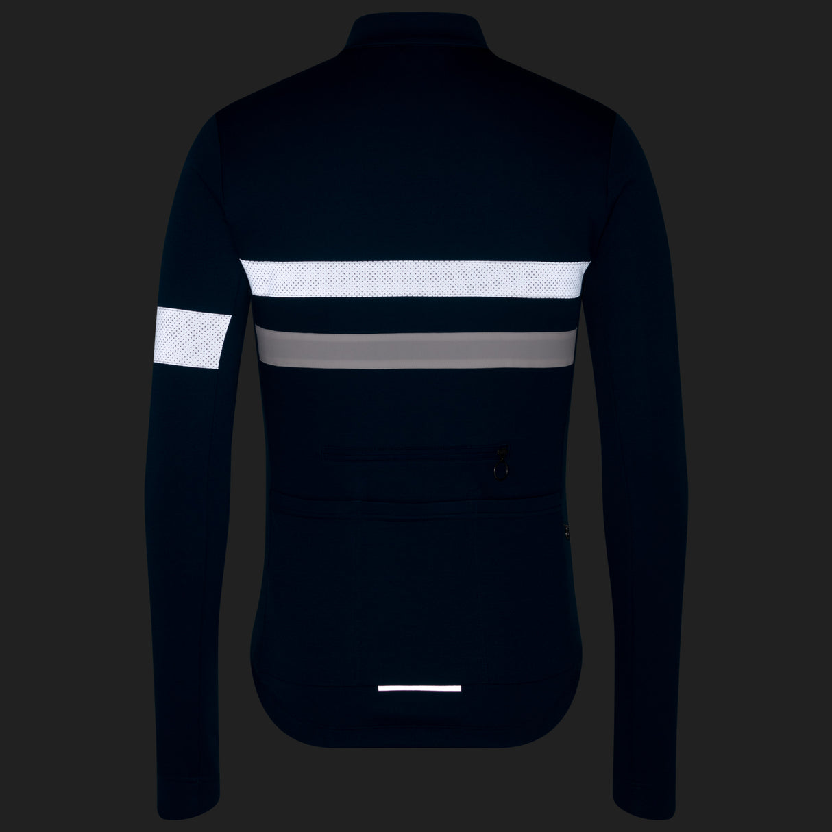 Maglia maniche lunghe Rapha Brevet - Blu bianco - H