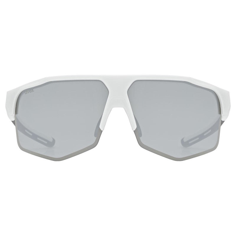 Occhiali Uvex Axos Set - White Matt Mirror Silver - E