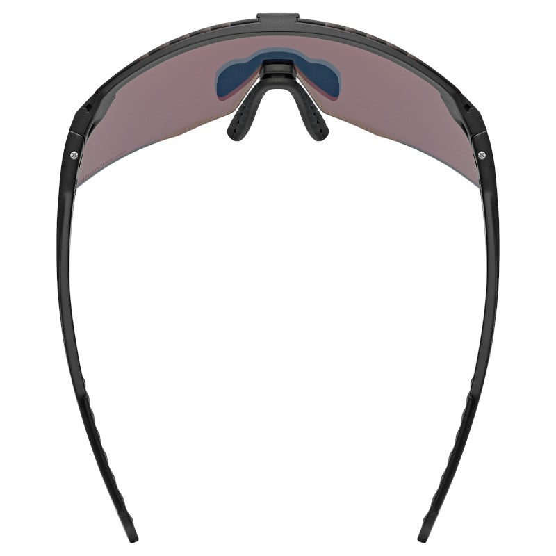 Occhiali Uvex Pace Stage S CV - Black Matt Mirror Red - I