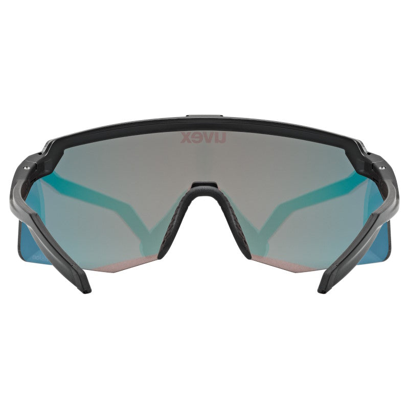 Occhiali Uvex Pace Stage S CV - Black Matt Mirror Red - H