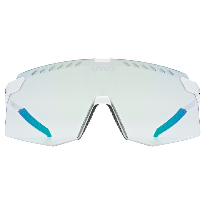 Occhiali Uvex Pace Stage CV - White Matt Variomatic green - Q