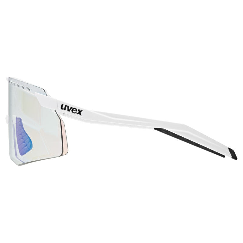 Occhiali Uvex Pace Stage CV - White Matt Variomatic green - A