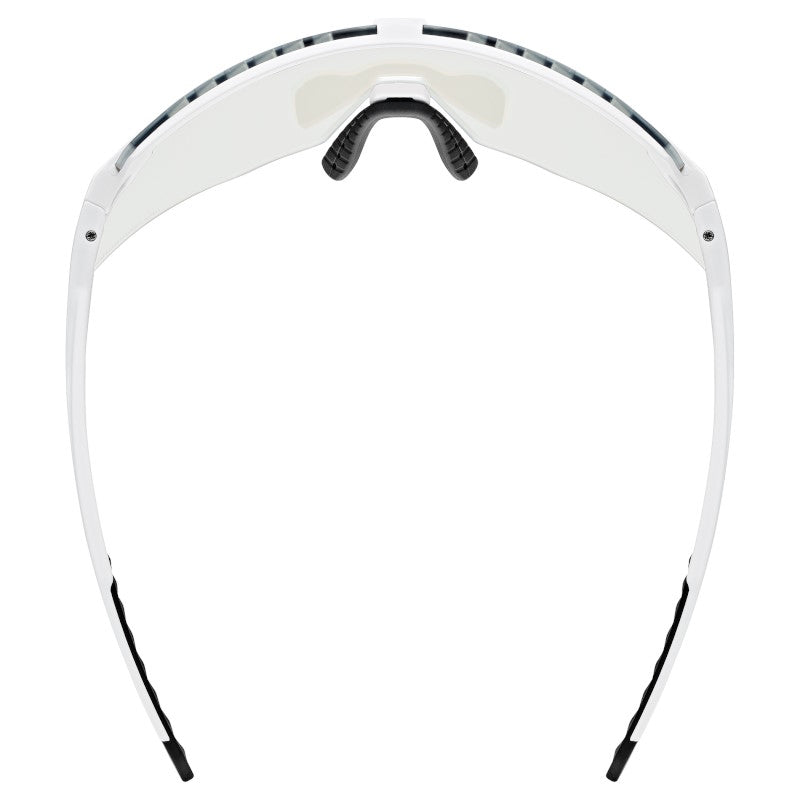 Occhiali Uvex Pace Stage CV - White Matt Variomatic green - B