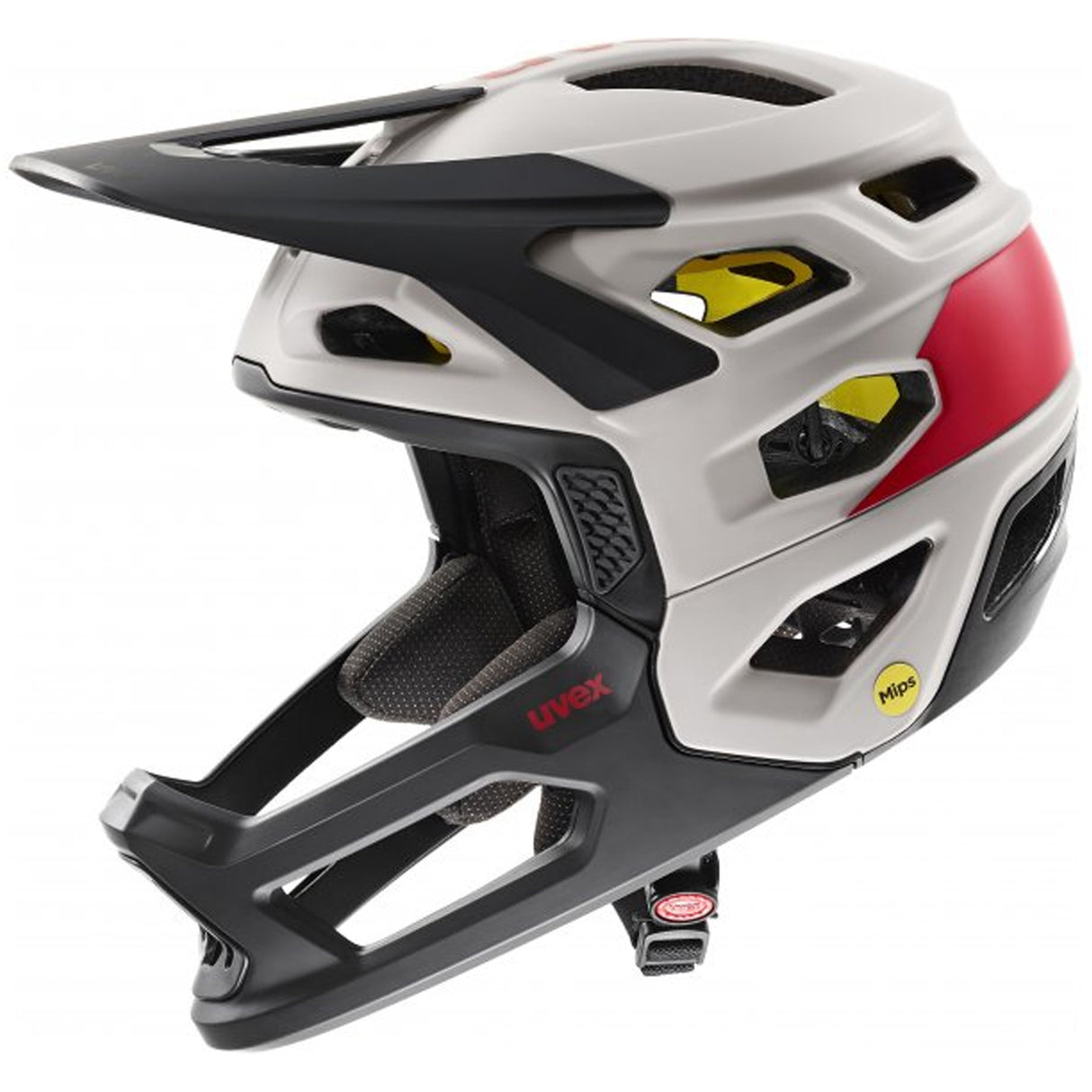 Casco Uvex Revolt MIPS - Grigio rosso - M