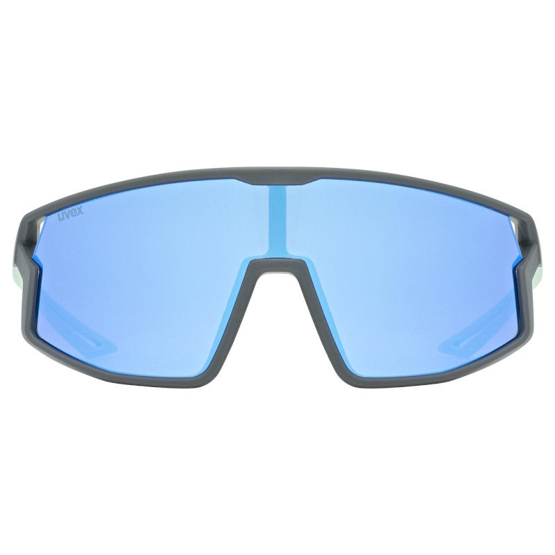 Occhiali Bambino Uvex Skyryse - Grey green Mirror Blue - H