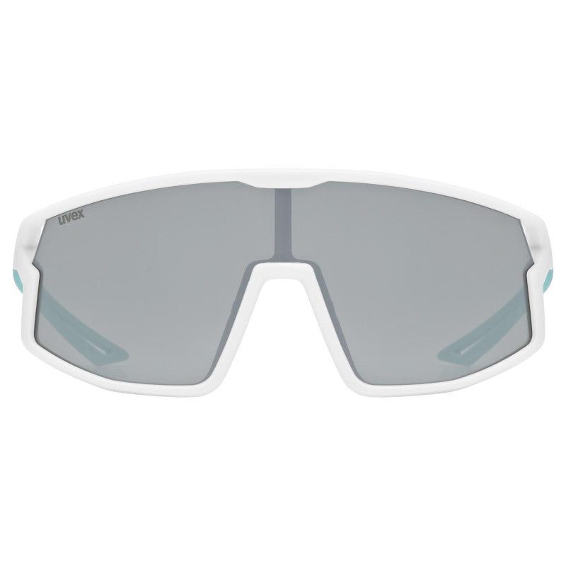 Occhiali Bambino Uvex Skyryse - White Green Mirror Silver - M