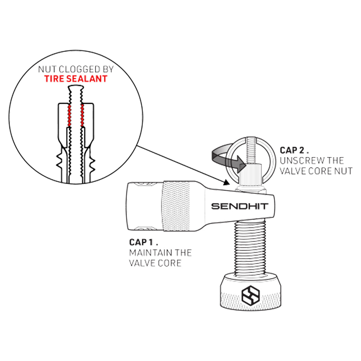Valvola Sendhit 44mm - Oro - H