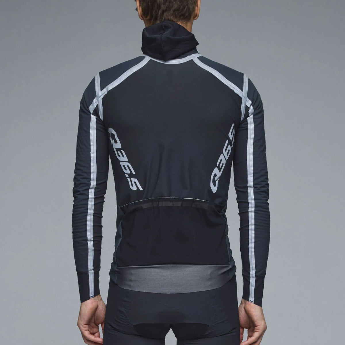 Q36.5 Pro Cycling Team Vampire Shell Jacke - Schwarz