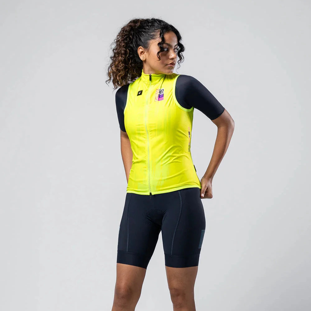 Gilet donna Gobik Plus 2.0 Liquid Lime - Giallo - P